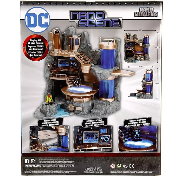 3/$118❤️Nano Scene Batcave Diorama Playset Jada Toys DC Nano Metalfigs - Picture 8 of 13